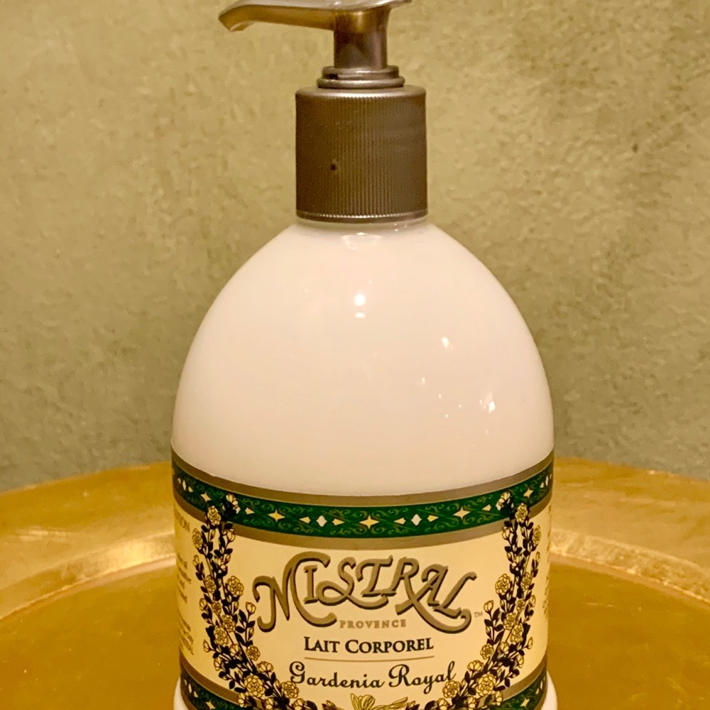 Mistral France gardenia body lotion